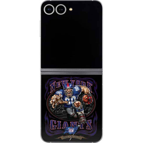 Liquid Blue NFL New York Giants Running Back Galaxy Z Flip6 Skin
